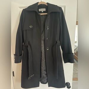 Anne Klein Black Pea Coat